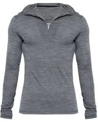 Jil Sander - Quarter-Zip Long-Sleeve Sweater - Lyst