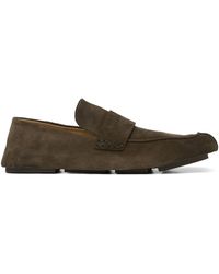 Marsèll - Toddoni Slip-On Suede Loafers - Lyst