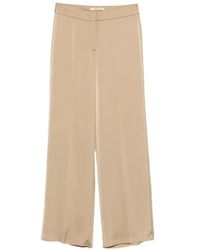 Pennyblack - Satin-Finish Wide-Leg Trousers - Lyst