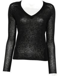 JOSEPH - Cetus V-Neck Top - Lyst
