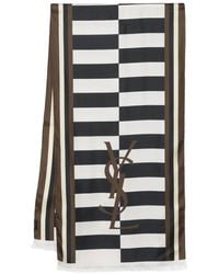 Saint Laurent - Cassandre Scarf - Lyst