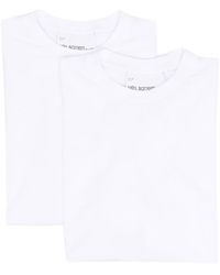 Neil Barrett - T-shirt en coton à manches courtes - Lyst