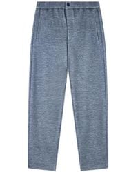 Giorgio Armani - Elasticated-Waist Track Pants - Lyst