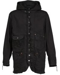 Minus - Home Chore Distressed Garment-Dyed Jacket - Lyst