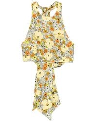 ALÉMAIS - Haut Blossom À Fleurs - Lyst