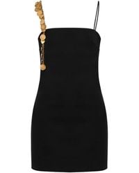 Moschino - Kleid Mit Zierkette - Lyst
