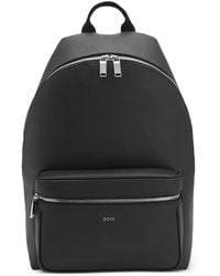 BOSS - Logo-Plaque Backpack - Lyst