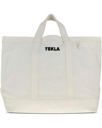 Tekla - ロゴ トートバッグ - Lyst