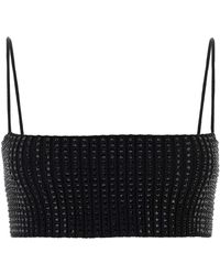 Alexander Wang - Verziertes Cropped-Top - Lyst
