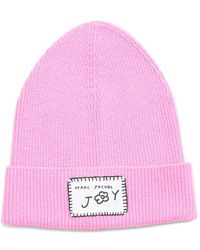 Marc Jacobs - Logo-Patch Beanie - Lyst