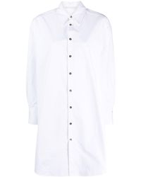 Palm Angels - Button-up Shirtdress - Lyst