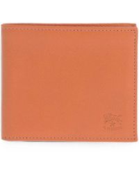 Il Bisonte - Logo-Debossed Leather Wallet - Lyst