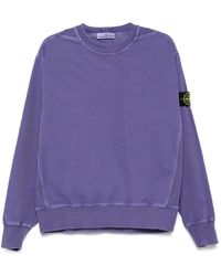 Stone Island - Compass-Motif Sweatshirt - Lyst