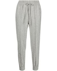 Ermanno Scervino - High-waist Tapered Track Trousers - Lyst