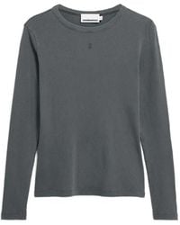 ARMEDANGELS - Gmt Ribbed Long-Sleeve T-Shirt - Lyst