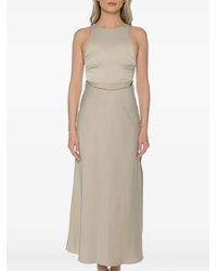 ARMANI EXCHANGE - Chain-Detail Side-Slit Dress - Lyst