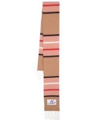 Marni - Striped Brushed Scarf - Lyst