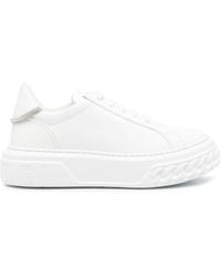 Casadei - Off Road C+c Leather Sneakers - Lyst