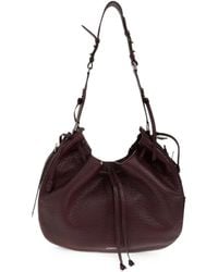 Isabel Marant - Bolton Hobo Pebbled Leather Shoulder Bag - Lyst