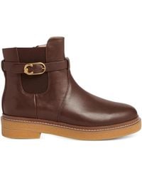 Coccinelle - C-Saddle Buckle-Strap Boots - Lyst