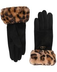 Liu Jo - Guantes con estampado de leopardo - Lyst