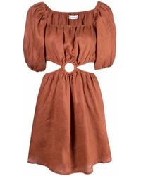 Faithfull the Brand - Almero カットアウト ドレス - Lyst