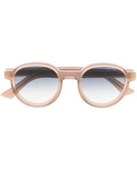 Cutler and Gross - Humble Brille mit rundem Gestell - Lyst