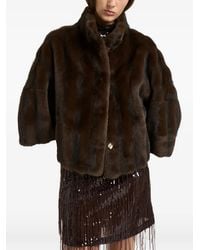 S.w.o.r.d 6.6.44 - Veste En Fourrure Artificielle À Col Montant - Lyst