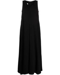 MM6 by Maison Margiela - Wide-Leg Sleeveless Jumpsuit - Lyst