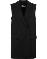 Sportmax - Albero Sleeveless Blazer - Lyst