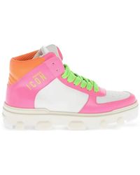 DSquared² - Icon High-Top-Sneakers - Lyst