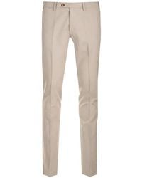 Al Duca d'Aosta - Pressed-Crease Tailored Trousers - Lyst