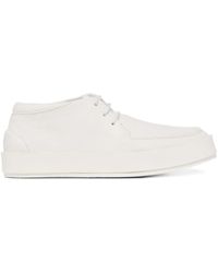 Marsèll - Lace-Up Platform Desert Boots - Lyst