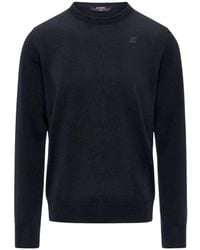 K-Way - Sebastien Crew-Neck Sweater - Lyst