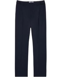 MSGM - Virgin Wool-Blend Trousers - Lyst