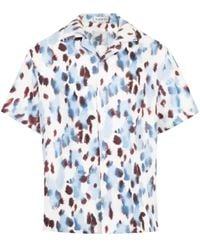 Lanvin - Abstract Print Shirt - Lyst