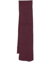 KARL LAGERFELD - Ribbed-Knit Scarf - Lyst