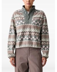 Columbia - Sequoia Grove Ii Geometric-Print Quarter-Zip Fleece - Lyst