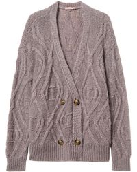 Twinset - Double-Breasted Cardigan - Lyst