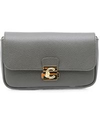 Coccinelle - C-Me Lock Grainy Leather Cross Body Bag - Lyst
