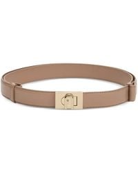 Furla - 1927 Adjustable Buckle Belt - Lyst