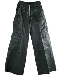Rick Owens - Jumbo Double Cargo Wide-Leg Pants - Lyst