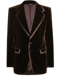 Dolce & Gabbana - Single-Breasted Jacket - Lyst
