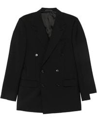 Caruso - Double-Breasted Peak-Lapel Suit - Lyst