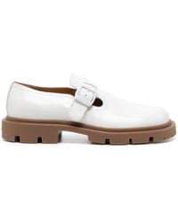 Maison Margiela - Ivy Leather Monk Loafers - Lyst