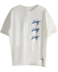 Satisfy - Mothtech Distressed Print T-shirt - Lyst