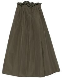 Co.Go - Pleated Maxi Skirt - Lyst