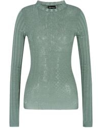 Giorgio Armani - Open-Knit Jumper - Lyst
