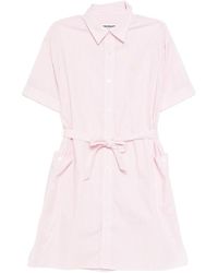 Chocoolate - Striped-Shirt Dress - Lyst