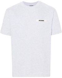 Jacquemus - Le T-Shirt Gros Grain Top - Lyst